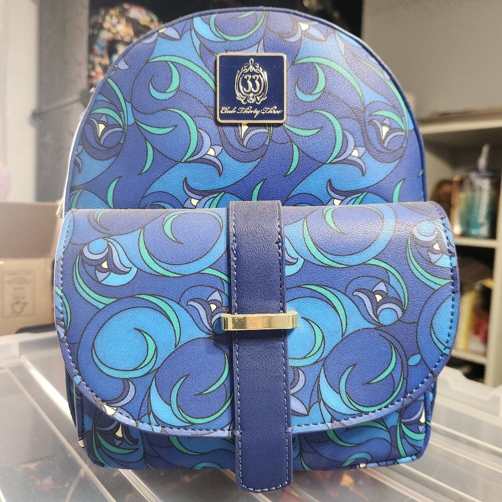 *NEW* Disney Club 33 Loungefly Backpack - blue
